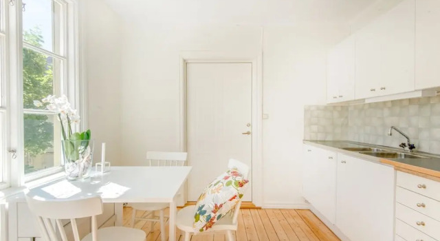 Двухместные апартаменты с видом на сад City Apartments in Jonkoping