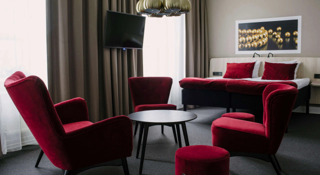 Четырёхместный семейный номер Standard Best Western Hotel Svava