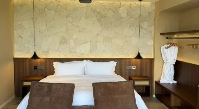 Люкс с видом на море Dali Xiuwan Seaview Homestay
