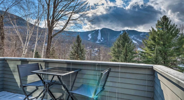Апартаменты Lincoln Escape w/ Deck: 1 Mi to Loon Mountain!