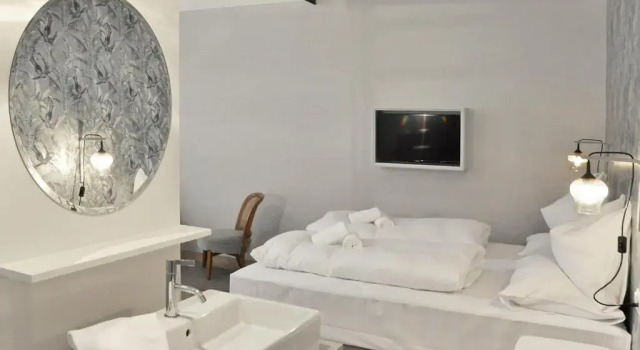 Люкс с видом на сад grätzlhotel Karmelitermarkt