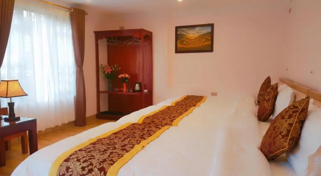 Трёхместный номер Standard с красивым видом из окна Fancy Sapa Hostel 2