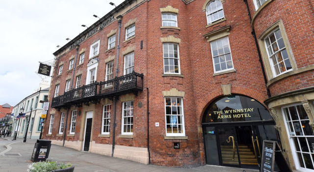 The Wynnstay Arms Hotel by Marston's Inns, Book Hotel Wrexham Clwyd