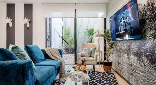 Двухместный номер Superior Пентхаус с балконом и с видом на город Illumé Urban Living - Apartments in the heart of Roma Norte