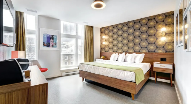 Номер Deluxe Hôtel Uville Montréal