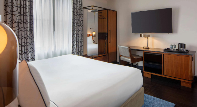 Двухместный номер Holston House Nashville, in The Unbound Collection by Hyatt