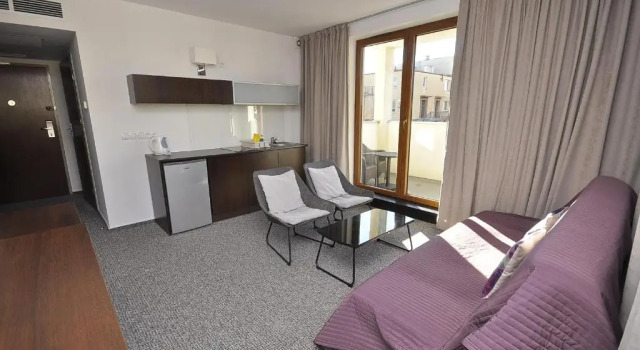 Апартаменты c 1 комнатой Apartament nad morzem