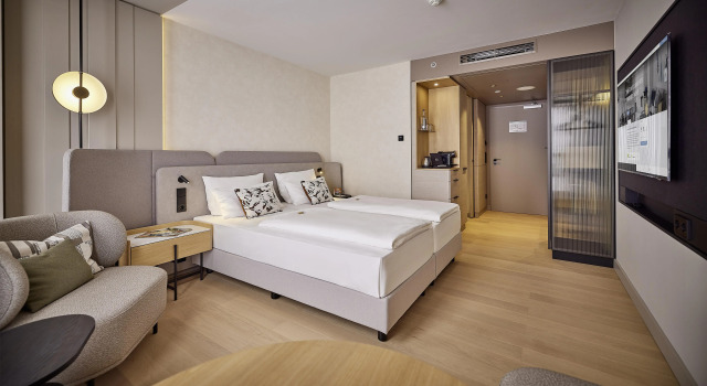 Двухместный номер Comfort ATLANTIC Hotel Frankfurt