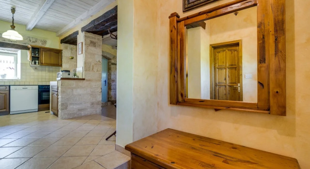 Especially charm stone house with a pool