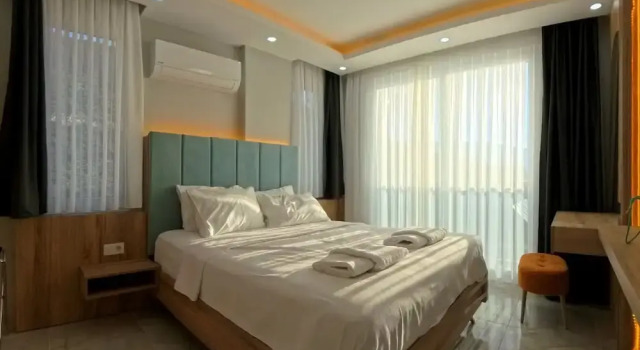 Апартаменты с балконом Hillfort Suites Apart Otel