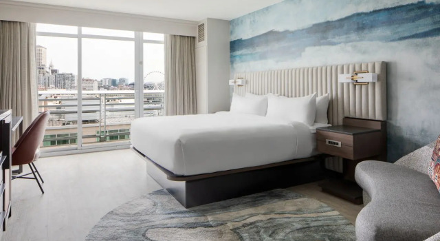 Двухместный номер Standard с частичным видом Seattle Marriott Waterfront