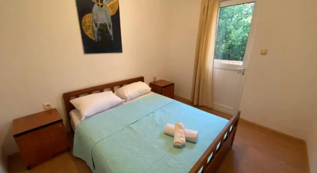 Апартаменты Comfort с 2 комнатами с балконом и с видом на море Katarina Apartments