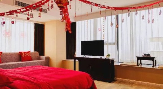 Люкс INZONE GARLAND SELECTION Hotel (Zhangqiu High-Speed Railway Station Mingshui Ancient Town)