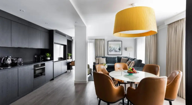 Апартаменты Deluxe с 3 комнатами 15 Basil Street Knightsbridge, Luxury Serviced Apartments