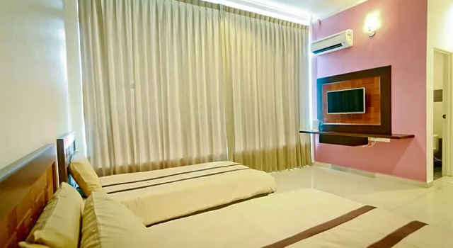 Şehir manzaralı Süper üç kişilik süit LSH Rest House