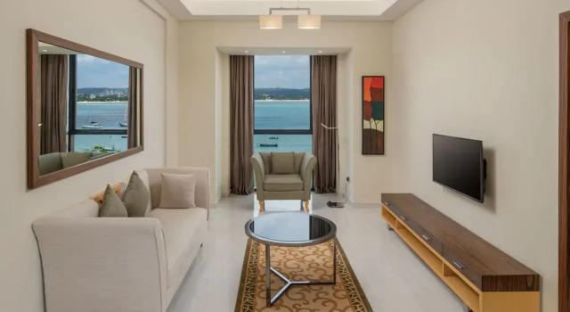 Двухместные апартаменты Superior с видом на бассейн Element by Marriott Dar es Salaam