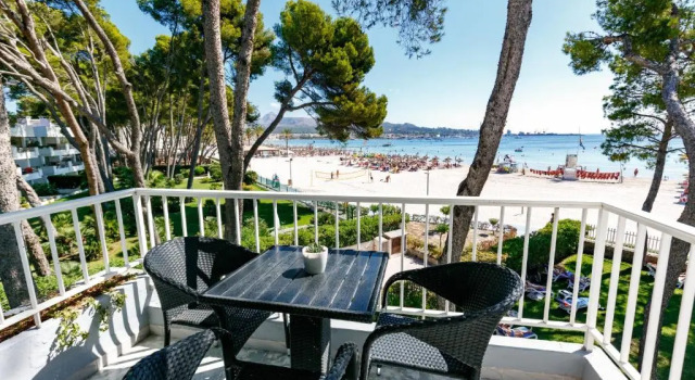 Апартаменты c 1 комнатой с частичным видом на море Apartamentos Caprice Playa de Alcudia