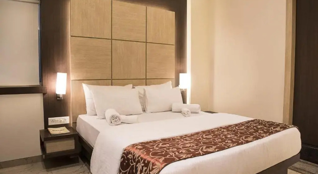 Двухместный номер Deluxe с красивым видом из окна Nakshatra Residency