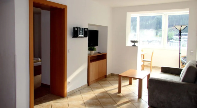Апартаменты c 1 комнатой с балконом и с видом на город Apartmenthotel Schillerhof