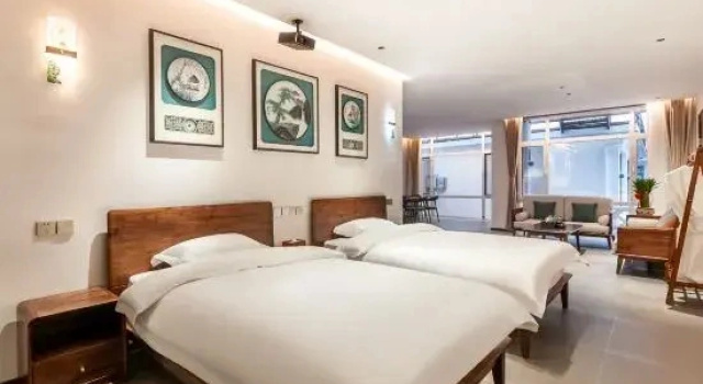 Люкс Suxing Shanshuitianyuan Homestay