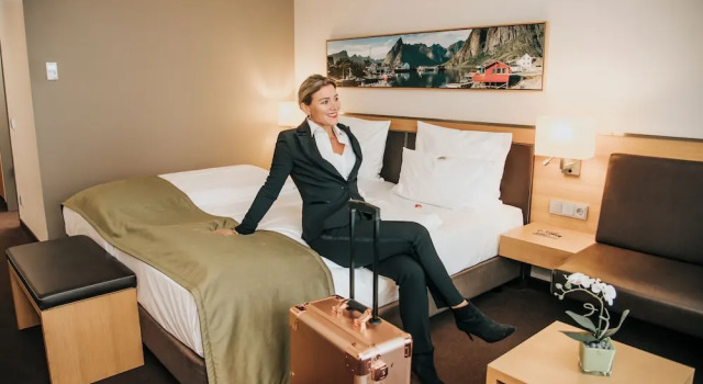 Номер Deluxe ATLANTIC Hotel Kiel