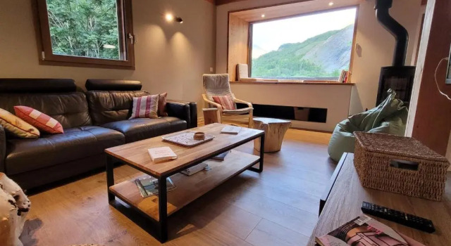 Chalet l'ecrin - New Chalet 6 pers with panoramic view of the Meije