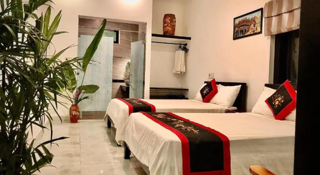 Четырёхместный номер Standard с видом на сад Sunny Garden Homestay