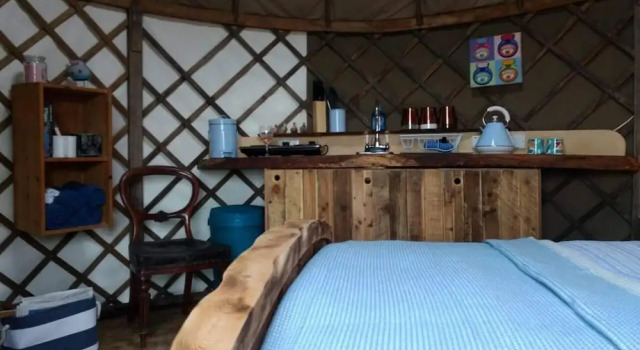Номер Standard Bembridge Harbour Yurt - Log Burner - WiFi