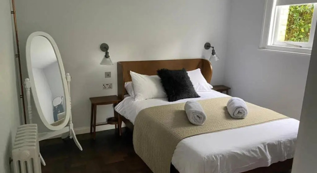 Victorian Flat Suite in converted school-house building