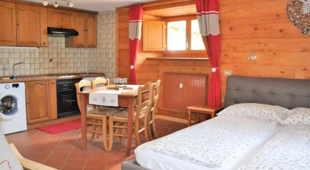 Студия Flora Alpina apartments-Residenza Verdebjo