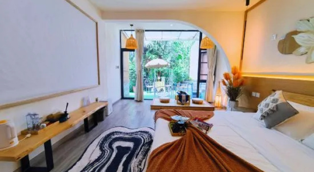 Люкс Find and Rest Hot Spring B&B in Qingcheng Mountain