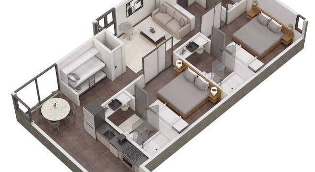 Номер Standard City24 Condo Hotel Little Italy Mission Hills