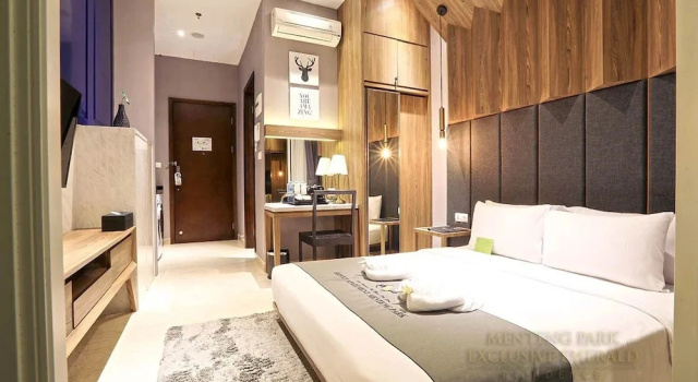 Номер Superior с видом на город Menteng Park Exclusive Emerald