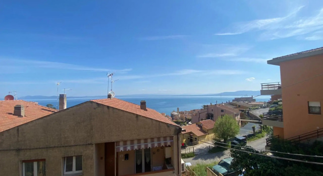 Apartment above the panoramic road of the village.-Casa Stella