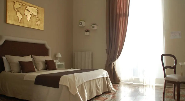 Номер Deluxe с 3 комнатами с балконом и с видом на гавань Palazzo Bianchi - Trani