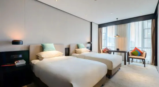 Семейный люкс с 2 комнатами Seclusion Design Hotel (Zhoushan Putuo Kaisa Texture)