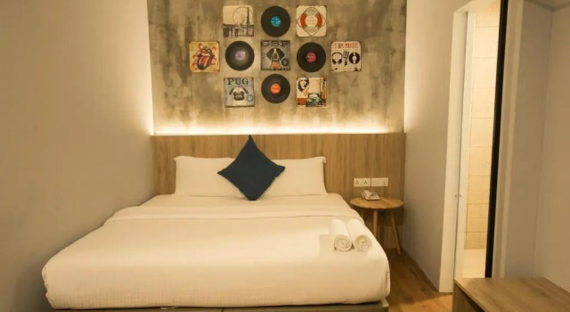 Двухместный номер Standard CIQ HOTEL at Jalan Trus
