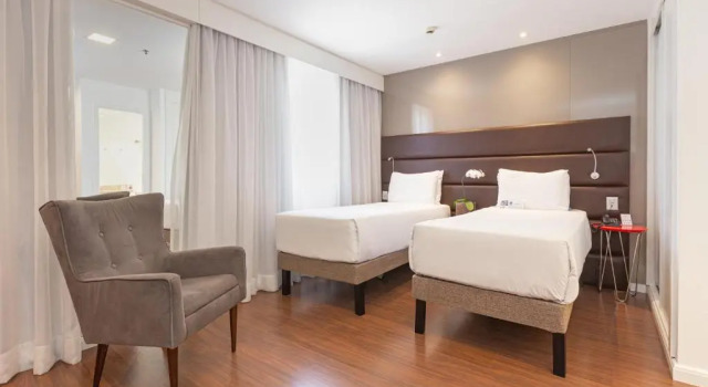 Двухместный номер Standard Mercure São Paulo Vila Olímpia
