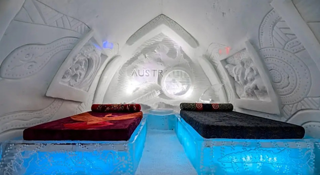 Четырёхместный люкс Hôtel de Glace