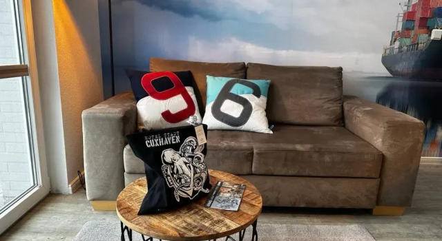 Апартаменты с балконом Bootshaus Appartements