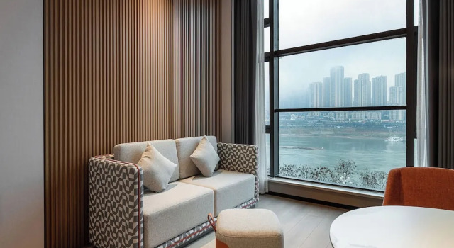 Двухместный номер Standard с видом на реку Holiday Inn Express Chongqing Nanbin Road by IHG
