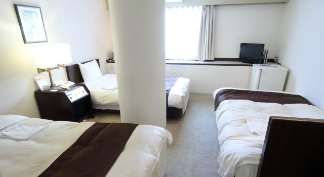 Трёхместный номер Standard Hiroshima Kokusai Hotel