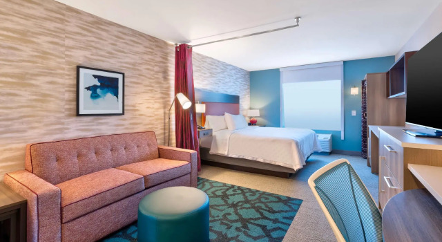 Двухместный люкс Home2 Suites By Hilton Battle Creek