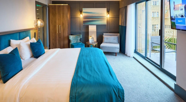 Двухместный номер Standard с балконом и с видом на озеро Rutland Hall Hotel & Spa