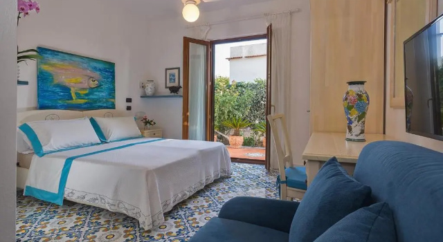 Трёхместный номер Standard с видом на сад Hotel Villa Maria