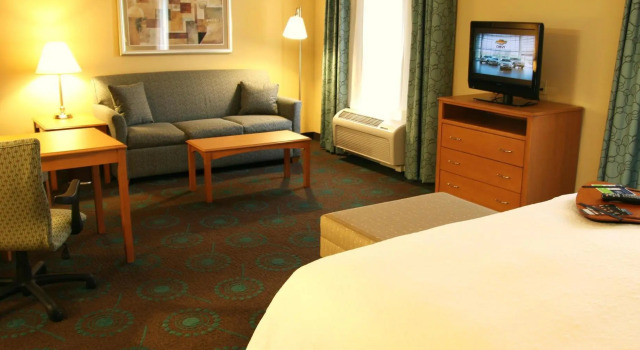 Двухместный люкс Hampton Inn & Suites Canton
