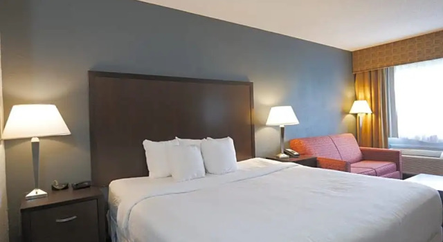 Standard huone Baymont by Wyndham Flint Airport North