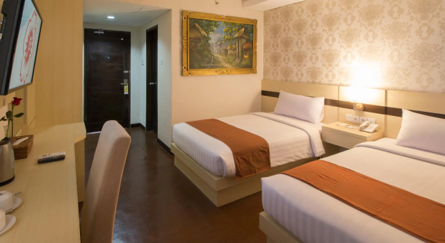 Двухместный номер Deluxe Grand Puri Saron Hotel Yogyakarta