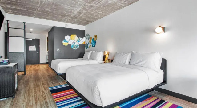 Четырёхместный номер Standard Aloft by Marriott Delray Beach