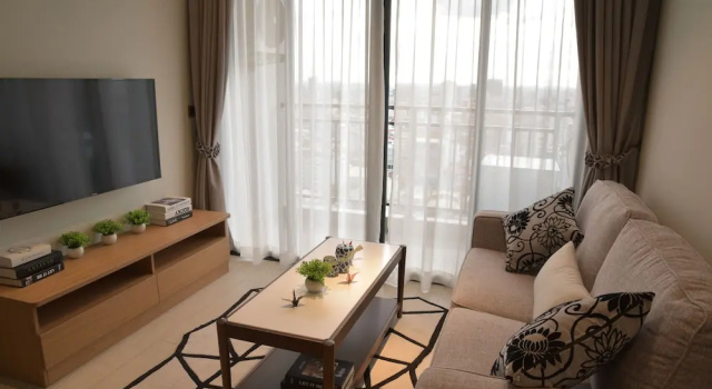 Люкс c 1 комнатой The View Serviced Residence 豪景日式酒店公寓